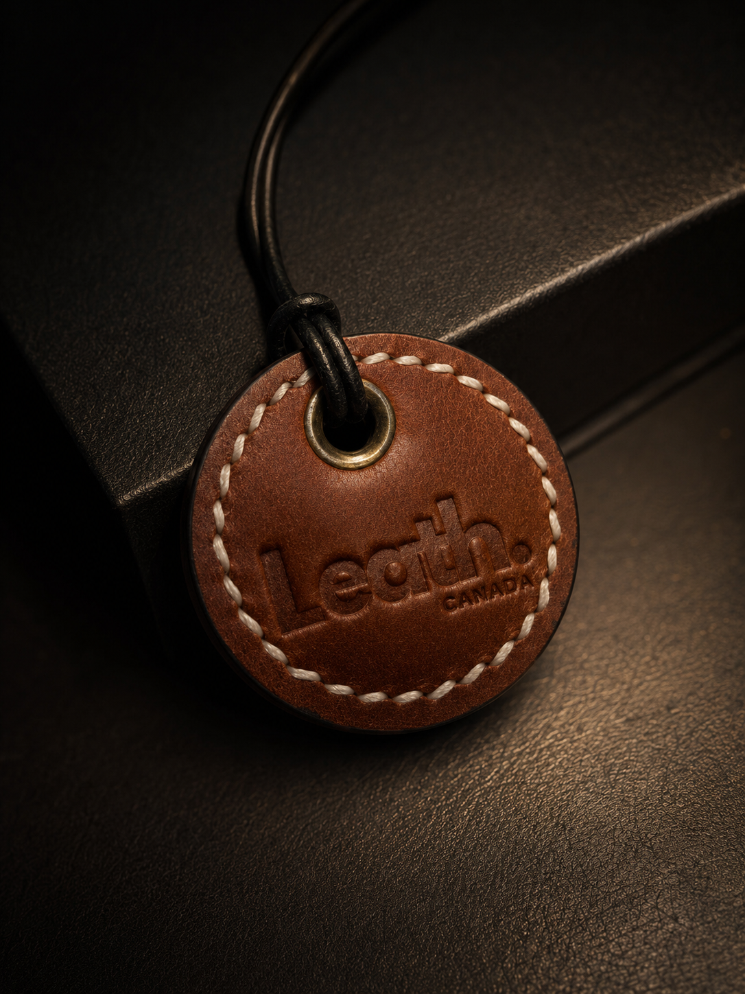 Leather Disc Scent Pod