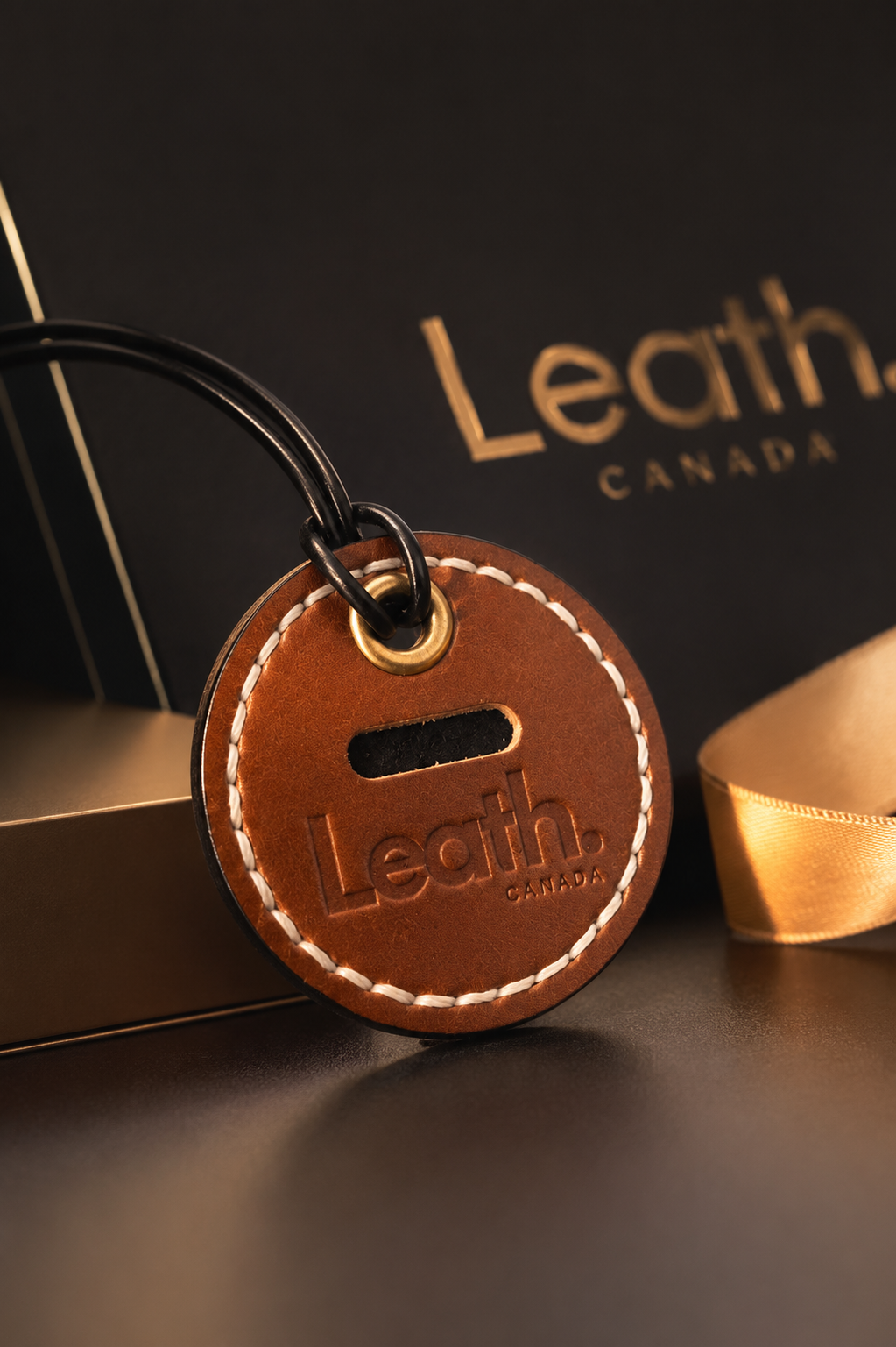 Leather Disc Scent Vent