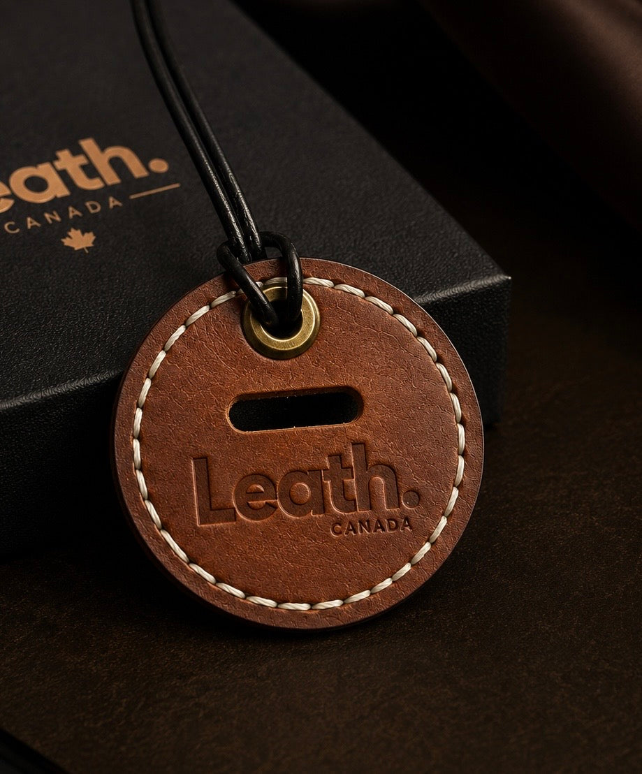Leather Disc Scent Vent
