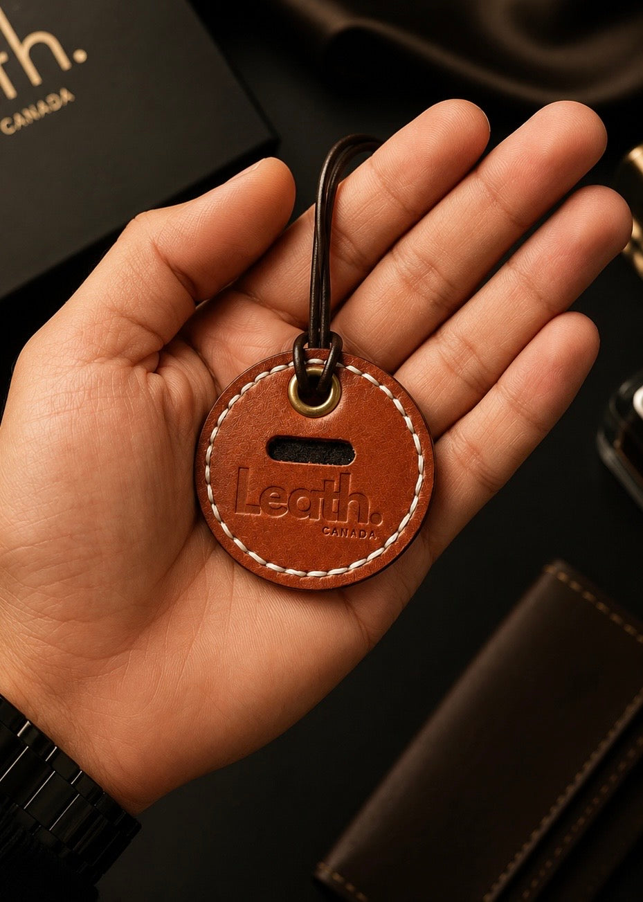 Leather Disc Scent Vent