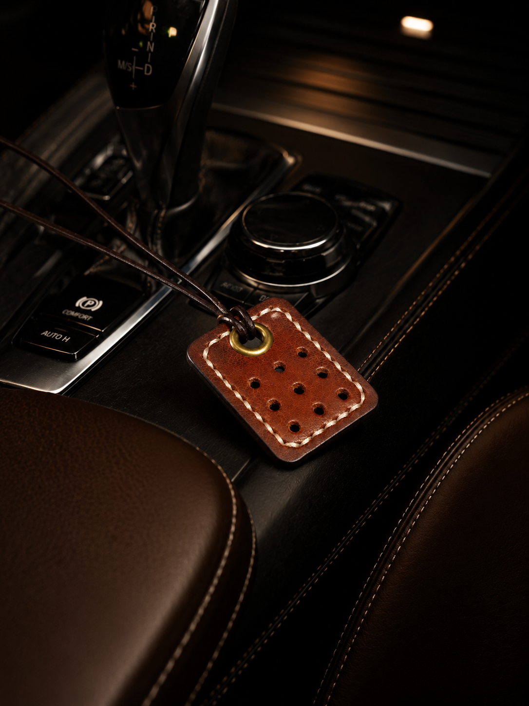 Leather Rectangle Scent Pod