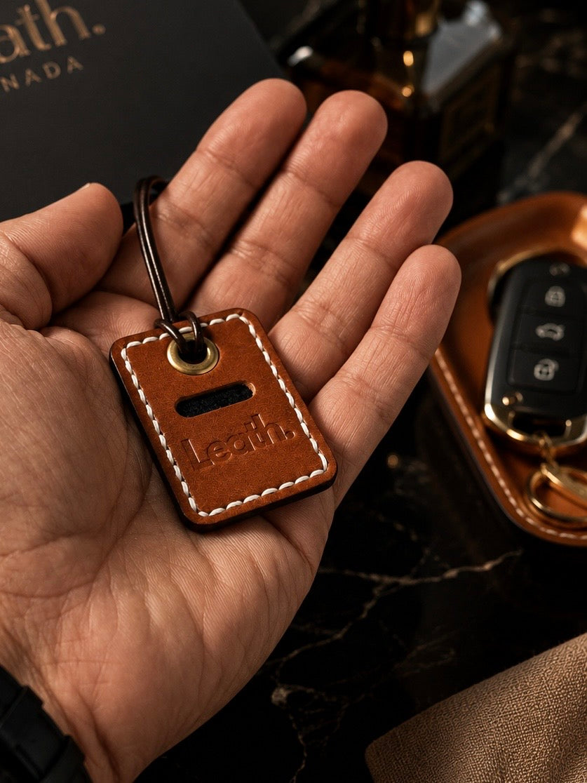 Leather Rectangle Scent Vent