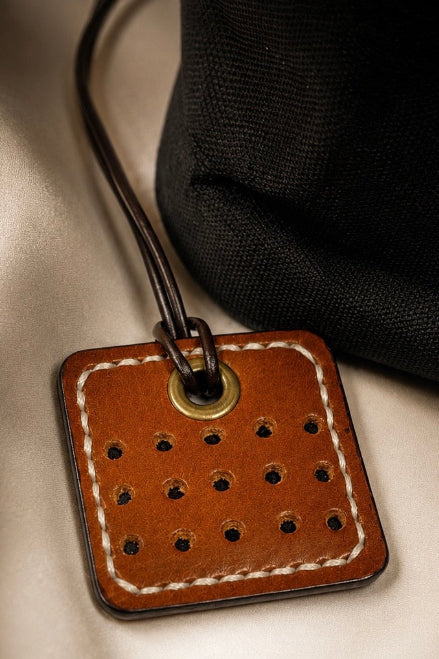 Leather Square Scent Pod