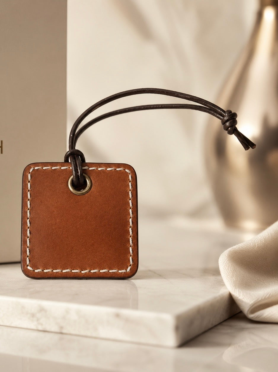 Leather Square Scent Vent
