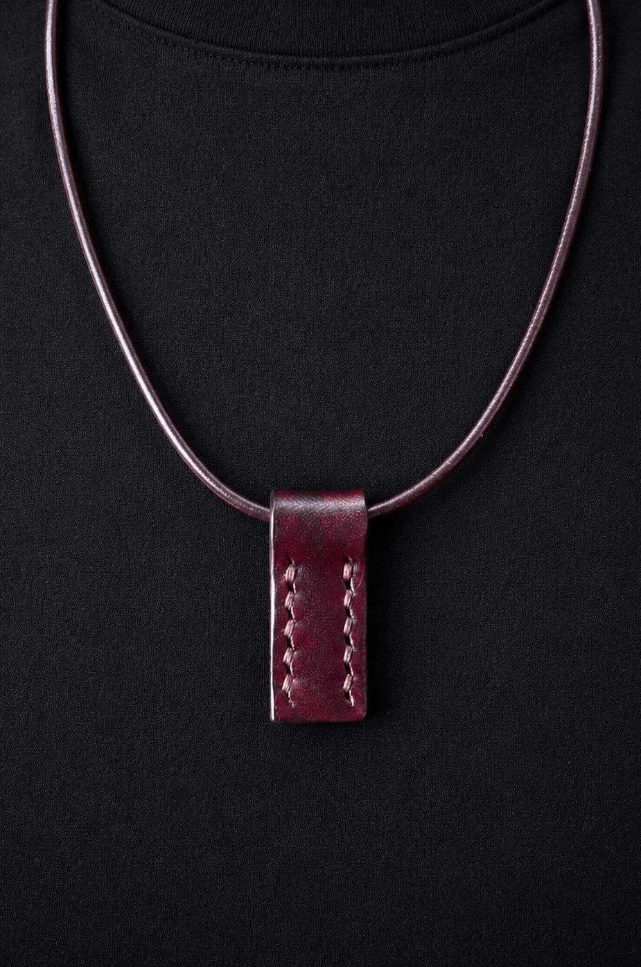Leath Leather Pendant