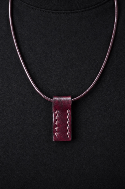 Leath Leather Pendant